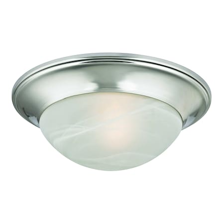 Flushmounts 12'' Wide 1-Light Flush Mount - Brushed Nickel